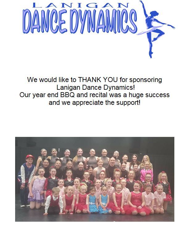 Local 922 donation Dance Dynamics
